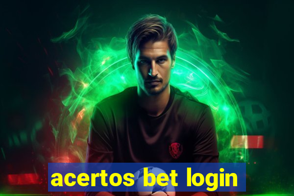 acertos bet login